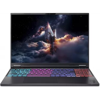 Acer Nitro 16 AN16-A91-R6BF pelikannettava, 16 tuuman QHD+ 240Hz, AMD Ryzen 9 9955HX, 16GB DDR5, 1TB SSD, GeForce RTX 5070, Windows 11 Home, Obsidian Black