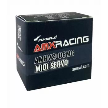 Amewi Midi-servo AMXRacing AMHV2006MG Midi analoginen servo metallivaihteistolla (28996)