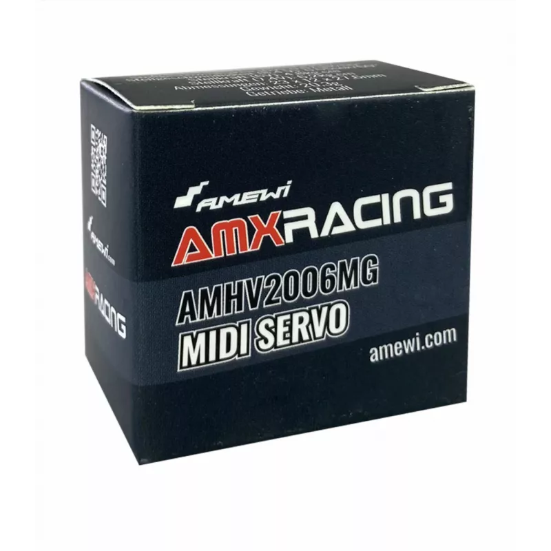 Amewi Midi-servo AMXRacing AMHV2006MG Midi analoginen servo metallivaihteistolla (28996)