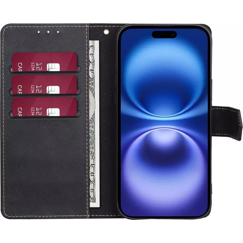 Cyoo Premium -kuori iPhone 16 Plus -puhelimelle musta (CY123624)