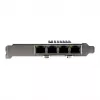EXSYS EX-6083 PCIe x4 Gigabit Ethernet 4-porttinen Low-Profile verkkokortti