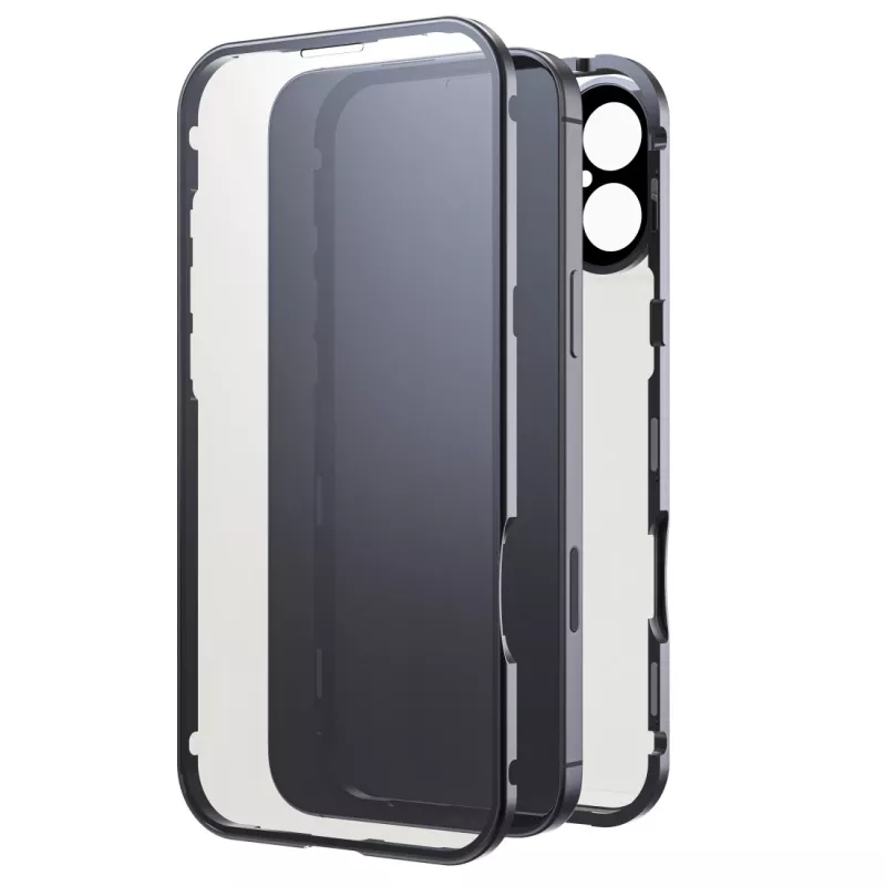 Black Rock Cover 360° Glass Apple iPhone 16 Plus, musta 00228104