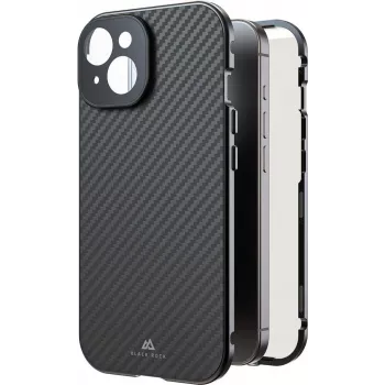 Black Rock Cover 360° Glass Apple iPhone 16, aito hiilikuitu (00228085)
