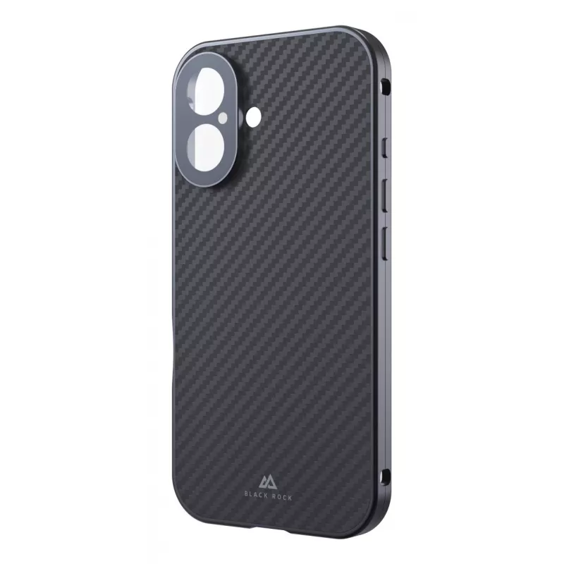 Black Rock Cover 360° Glass Apple iPhone 16, aito hiilikuitu (00228085)