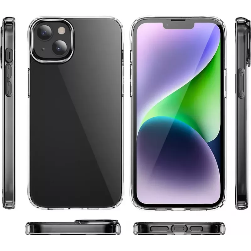 CYOO silikonikotelo Apple iPhone 15 Pro läpinäkyvä (CY123232)