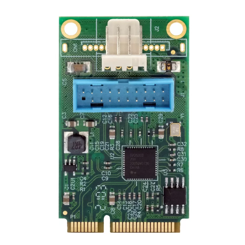 EXSYS EX-48010-3 Mini PCIe USB 3.2 Gen 1 -kortti 2 liitännällä (NEC)
