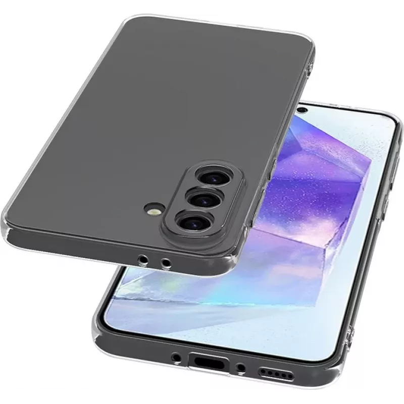 CYOO Crystal Clear -kotelo Samsung Galaxy A56 5G -puhelimelle CY123986