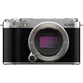 Fujifilm X-M5 peilitön kamera runko, hopea