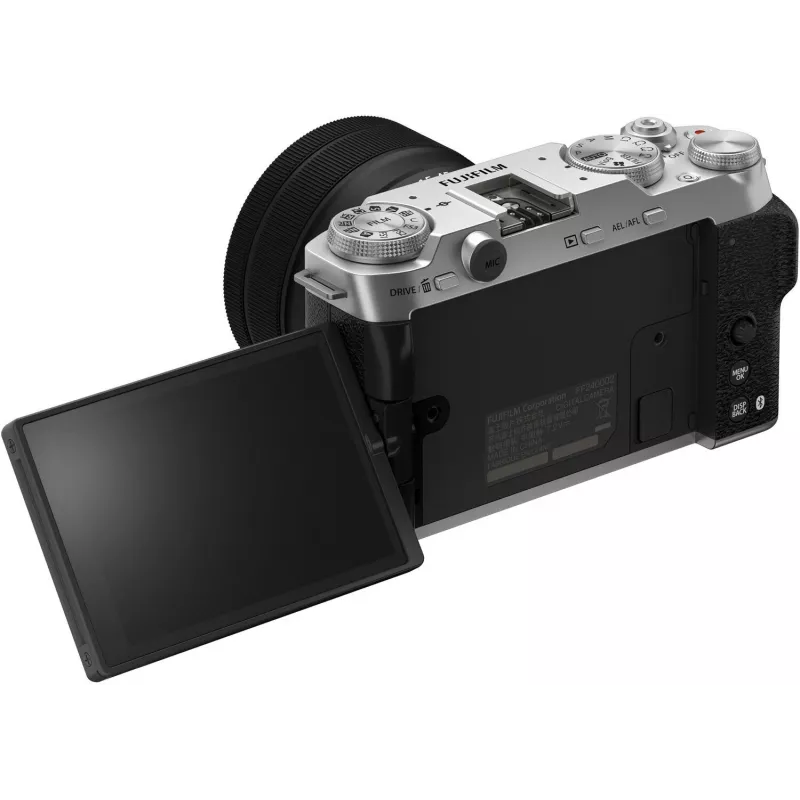 Fujifilm X-M5 peilitön kamera runko, hopea