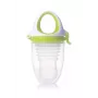 Kidsme Food Feeder Plus vauvanruokasyöttölaite 6 kuukaudesta, limetti