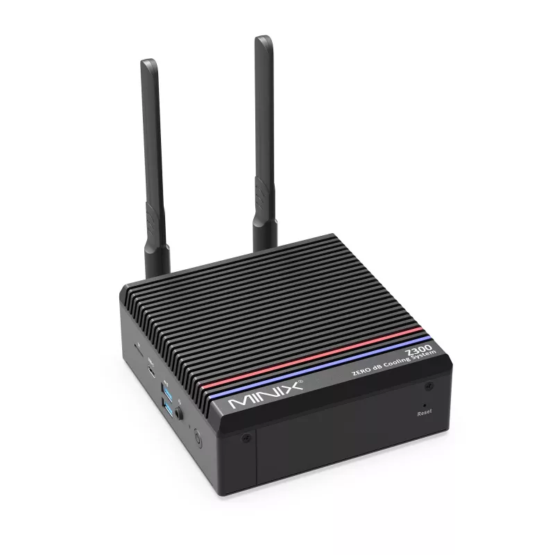 MINIX NEO Z300-0db tuulettimeton Mini-PC Intel Core i3-N300 16GB RAM 512GB SSD Windows 11 Pro NEO Z300-0db (512GB)