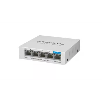 Keenetic Switch 5 PoE+ 5-porttinen työpöytäkytkin