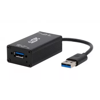 EXSYS EX-1501HMVS-A 1-porttinen USB 3.2 Gen 1 teollisuuskeskitin 15KV ESD-ylijännitesuojalla