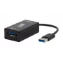 EXSYS EX-1501HMVS-A 1-porttinen USB 3.2 Gen 1 teollisuuskeskitin 15KV ESD-ylijännitesuojalla