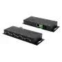 EXSYS EX-6164 4-porttinen RS-232 sarjalaite-palvelin, Ethernet sarjaan, metalli, 10/100 Mbps, Virtual COM