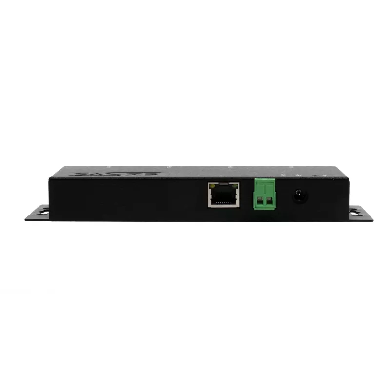 EXSYS EX-6164 4-porttinen RS-232 sarjalaite-palvelin, Ethernet sarjaan, metalli, 10/100 Mbps, Virtual COM