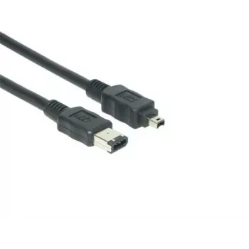 EXSYS FireWire 1394a kaapeli 6-pin - 4-pin, 1,5 m, musta EX-K6810