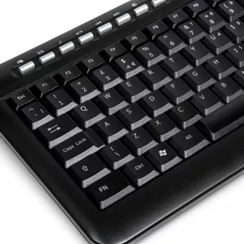 DSIT TB-602 Targus Mini-näppäimistö USB:lla, USA/Nordic Layout, 19 tuuman palvelinkehikkoihin