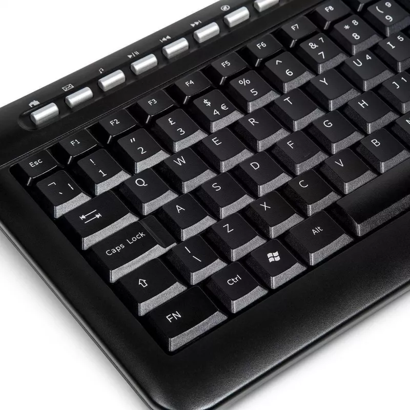 DSIT TB-602 Targus Mini-näppäimistö USB:lla, USA/Nordic Layout, 19 tuuman palvelinkehikkoihin