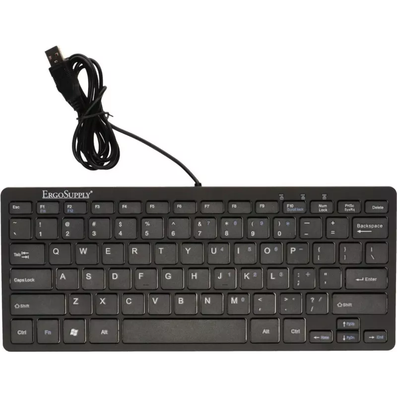 DSIT TB-602 Targus Mini-näppäimistö USB:lla, USA/Nordic Layout, 19 tuuman palvelinkehikkoihin