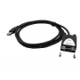 EXSYS USB 2.0 - RS-232 sarja-adapteri +5V ja LED, FTDI-piirisarja (EX-1311-2F-5V)