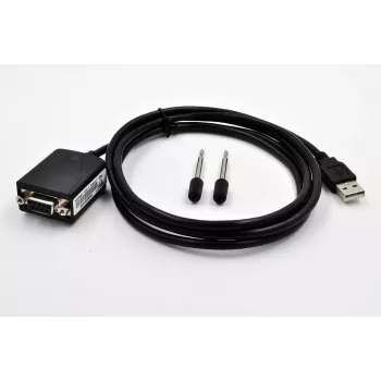 EXSYS USB 2.0 - RS-232 sarja-adapteri +5V ja LED, FTDI-piirisarja (EX-1311-2F-5V)