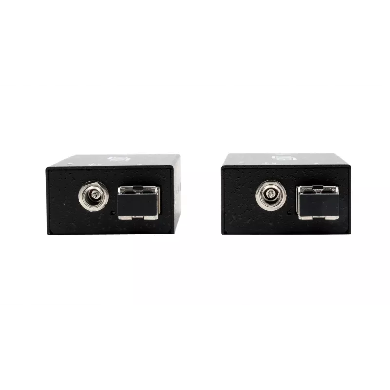 EXSYS EX-1448MM 2-porttinen USB 3.2 Gen1 jatko multimoodi-kuituvalokaapelilla jopa 300 m