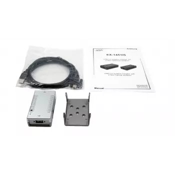 EXSYS EX-1451IS USB 2.0 optinen eristysadapteri 2,5KV eristyksellä
