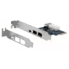 EXSYS EX-16600 PCI Express FireWire 1394a kortti 3+1 liitännällä (VIA)