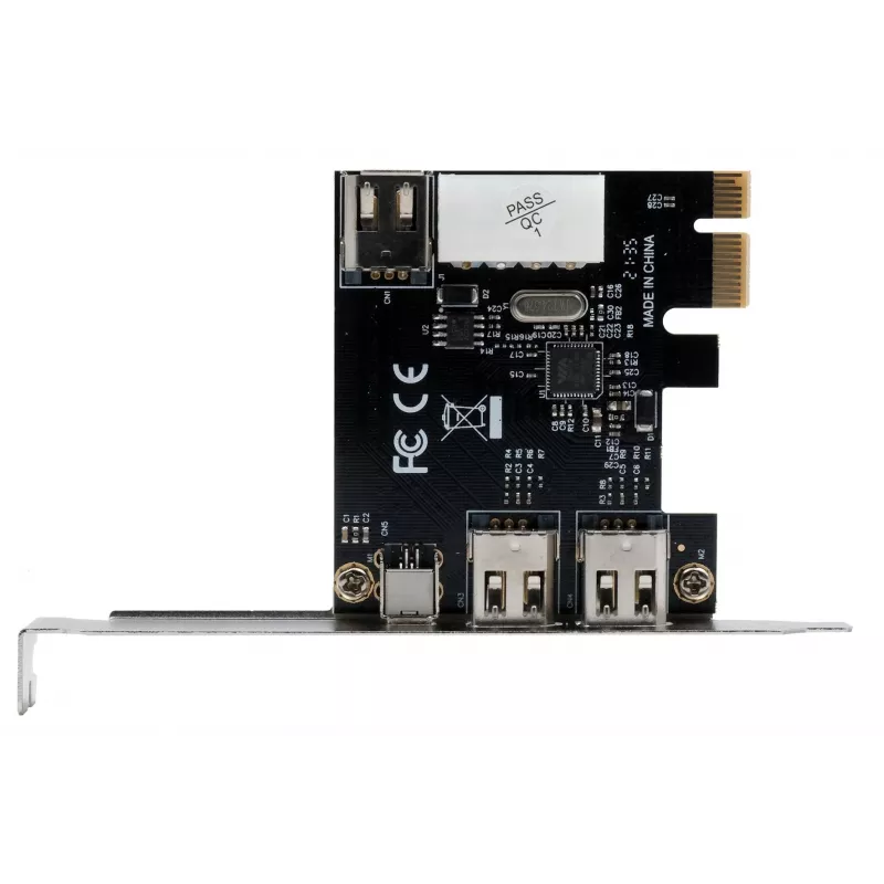 EXSYS EX-16600 PCI Express FireWire 1394a kortti 3+1 liitännällä (VIA)
