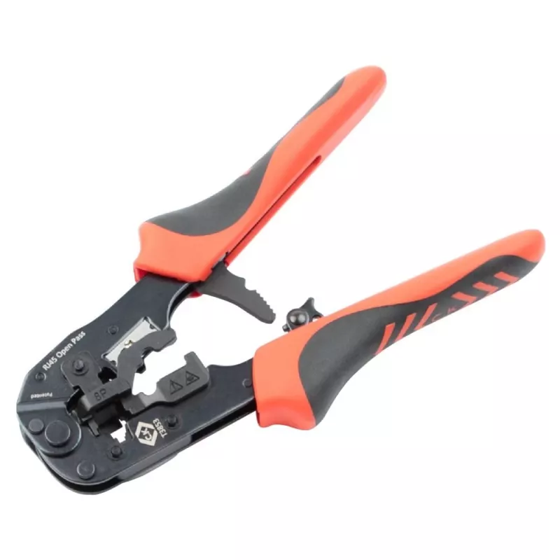 C.K Tools T3853 puristuspihdit modulaariliittimille RJ11 RJ12 RJ45