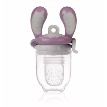 Kidsme Food Feeder Medium Plum - vauvan hedelmä- ja vihannespuremalelu, 4m+