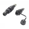 EXSYS EX-49504 M12 A-koodi 8-napainen pistoke RJ45-liitäntään teollisuus Ethernet -adapteri, IP67