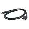 EXSYS USB 3.2 Gen 2x1 -kaapeli C-C ruuviliitännöillä, 1 m, musta (EX-K1591V-1.0)