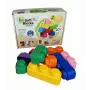 Gerardo's Toys GT3108 pehmeä rakennuspalikkasarja, 10 osaa, EVA-vaahto, monivärinen