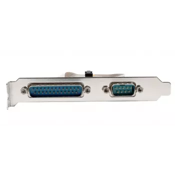 EXSYS EX-44083 PCIe 2-porttinen RS-232 sarjakortti, ASIX AX99100, DB9, Low Profile