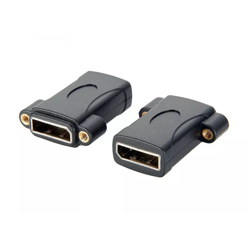 EXSYS EX-49304 paneeliasennettava DisplayPort naaras-naaras-adapteri, ruuvattava, 8K 60Hz