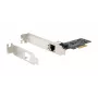 EXSYS 5 Gigabit Ethernet PCIe x1 verkkokortti, Realtek RTL8126, RJ45, Low Profile EX-60151