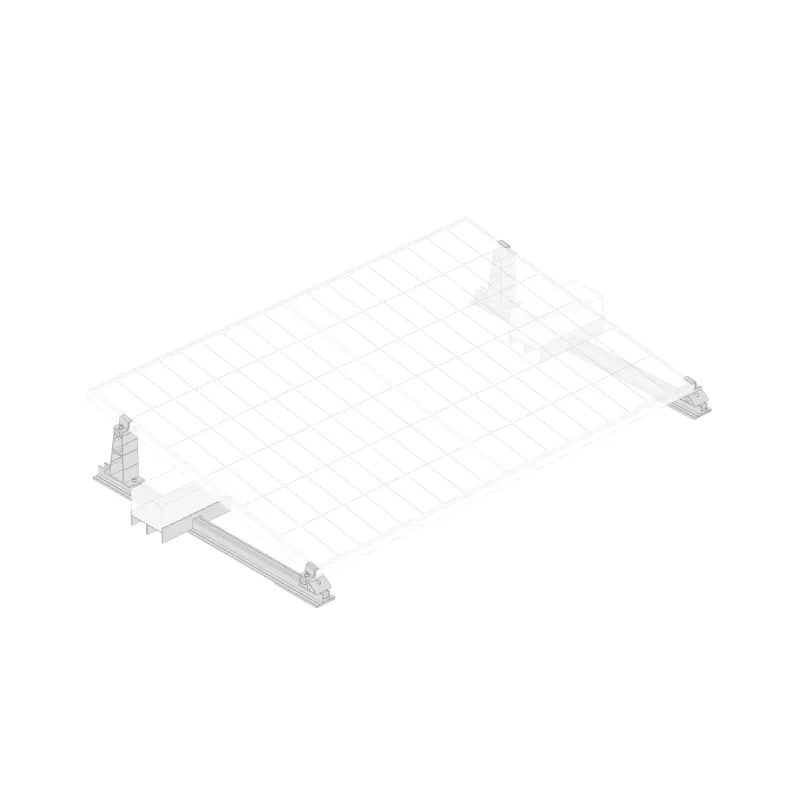 EcoFlow tasakattoasennuskiinnike aurinkopaneeleille (EFA-BKWFLATROOF-W-EU)