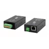 EXSYS EX-6131-2 teollinen Ethernet-sarjaporttipalvelin, RS-232/422/485, DIN-kisko- ja seinäasennus