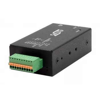 EXSYS EX-6131-2 teollinen Ethernet-sarjaporttipalvelin, RS-232/422/485, DIN-kisko- ja seinäasennus