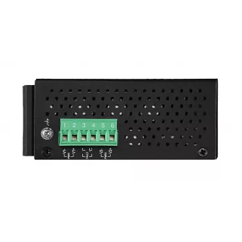EXSYS EX-6226POE teollinen 8-porttinen Gigabit PoE+ kytkin, 12-36VDC, DIN-kisko