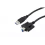 EXSYS USB 3.0 kaapeli A-uros B-uros (EX-K1581V)