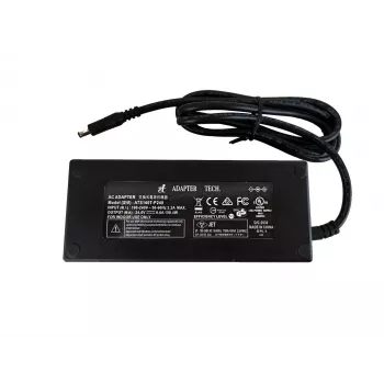 EXSYS 24V 6,6A AC/DC pöytävirtalähde 5,5mm DC-liittimellä (EX-6984)