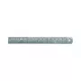 C.K Tools ruostumaton teräsviivain, 150 mm / 6 tuumaa, mm- ja tuumajaot (T3530 06)