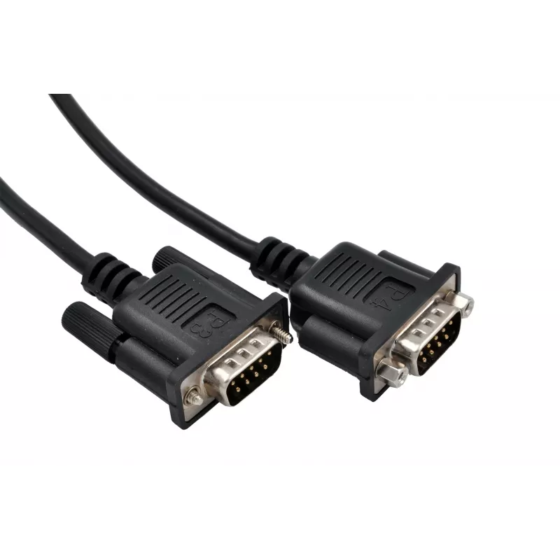 EXSYS EX-OPTC44-9-SM Octopus-kaapeli 4 x 9 pin Serial RS-232 haaroituskaapeli, HD44 uros 4x DB9 uros, 0,6m, musta