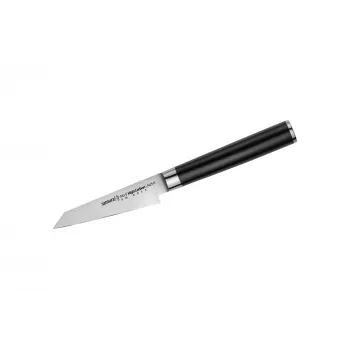 SAMURA Harakiri yleisveitsi 93 mm AUS-8 ruostumaton teräs musta ABS-kahva