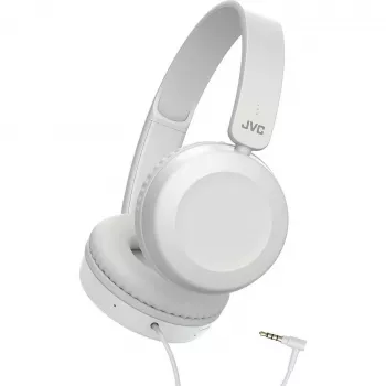 JVC johdolliset in-ear-kuulokkeet mikrofonilla, valkoinen