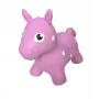 Gerardo's Toys vaaleanpunainen pomppuhevonen – pomppueläinlelu lapsille, kestävä PVC, kantavuus 50 kg, istuinkorkeus 28 cm, CE- ja EN71-sertifioitu