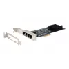 EXSYS Quad 5 Gigabit Ethernet PCIe x4 kortti (Realtek RTL8126) EX-60154